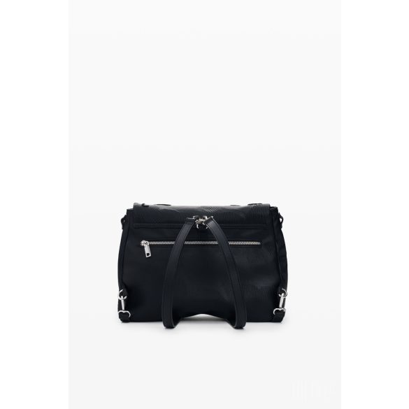 Desigual ● Backpack medium ● fekete közepes hátizsák