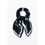 Desigual ● Foulard ● fekete mintás sál