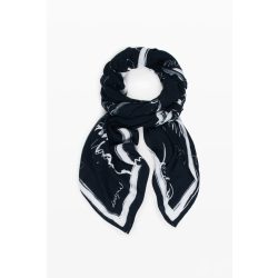 Desigual ● Foulard ● fekete mintás sál