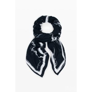 Desigual ● Foulard ● fekete mintás sál
