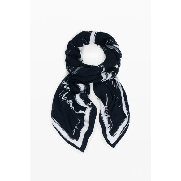 Desigual ● Foulard ● fekete mintás sál