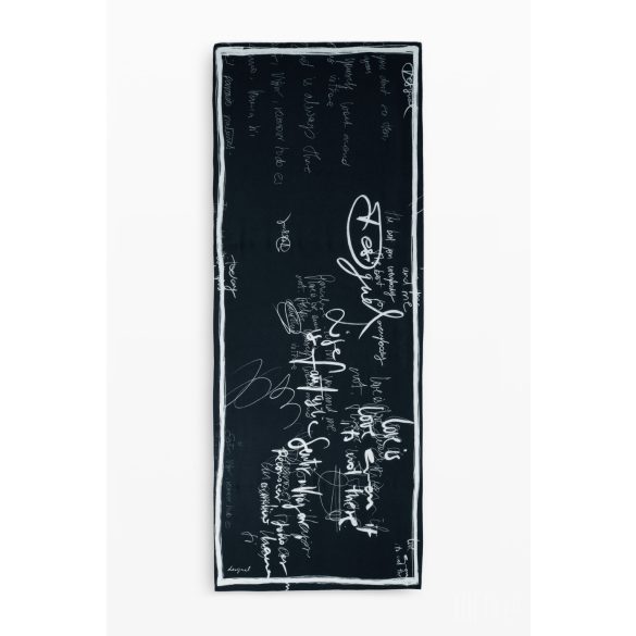 Desigual ● Foulard ● fekete mintás sál
