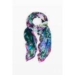 Desigual ● Foulard ● színes kertmintás sál
