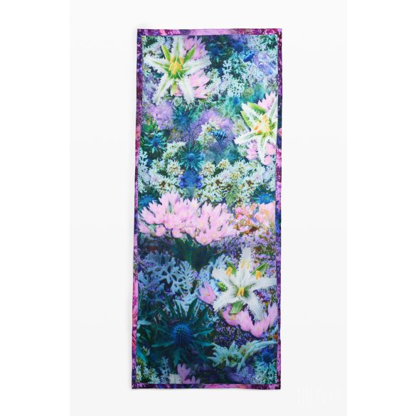 Desigual ● Foulard ● színes kertmintás sál