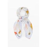 Desigual ● Foulard ● fehér virág mintás sál
