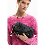 Desigual ● Across Body bag ● fekete nyomott mintás válltáska
