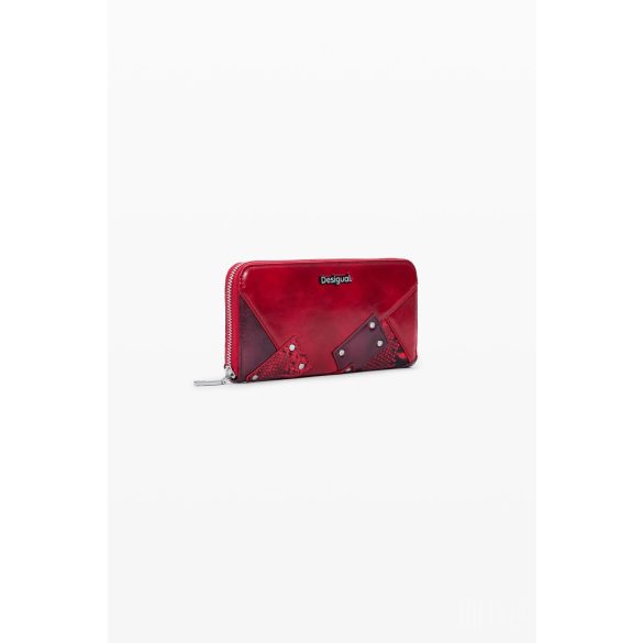 Desigual ● Long Wallet ● nagyméretű piros pénztárca