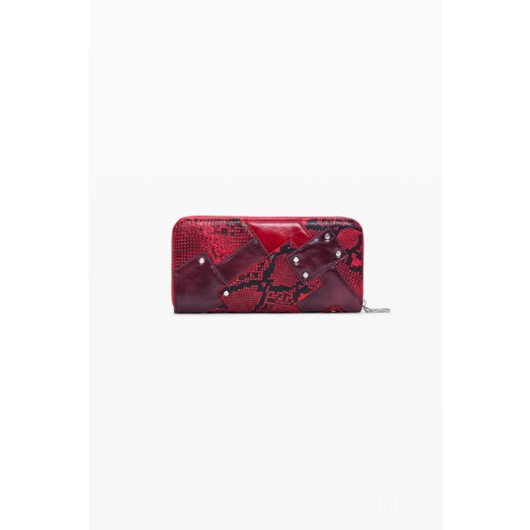 Desigual ● Long Wallet ● nagyméretű piros pénztárca