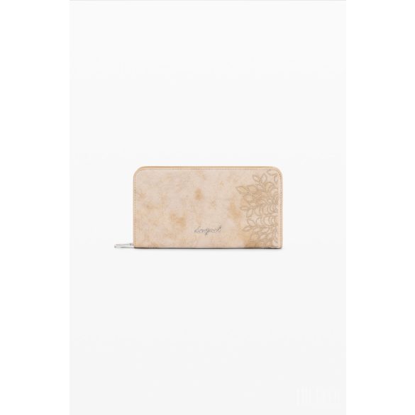 Desigual ● Long Wallet ● nagyméretű bézs pénztárca