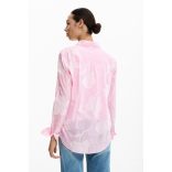 Desigual ● Shirt ● rózsaszín csíkos hosszú ujjú ing 