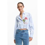 Desigual ● Shirt ● kék csíkos hosszú ujjú ing 