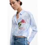 Desigual ● Shirt ● kék csíkos hosszú ujjú ing 