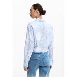 Desigual ● Shirt ● kék csíkos hosszú ujjú ing 