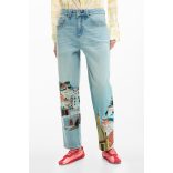 Desigual ● Denim ● világoskék mintás farmer