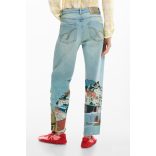 Desigual ● Denim ● világoskék mintás farmer