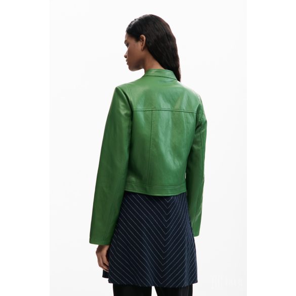 Desigual ● Jacket ● zöld műbőr dzseki