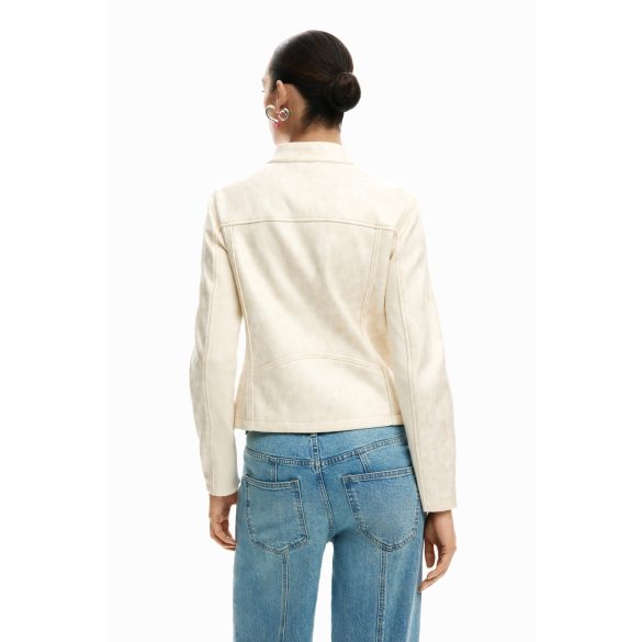 Desigual ● Jacket ● natúrszínű műbőr dzseki