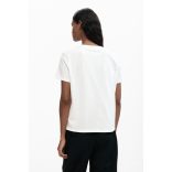 Desigual ● T-Shirt ● fehér mintás rövid ujjú póló