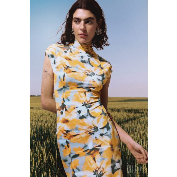 Desigual ● Dress ● virágmintás ujjatlan maxi ruha 