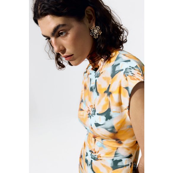 Desigual ● Dress ● virágmintás ujjatlan maxi ruha 
