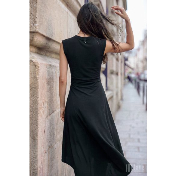Desigual ● Dress ● fekete aszimmetrikus mintás ruha