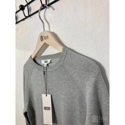   Md'M ● Sweater ● szürke melange kötött hosszú ujjú pulóver