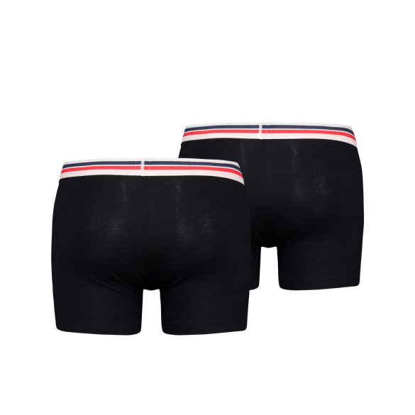 Levi's ● Placed Logo Boxer ● fekete boxeralsó (2db-os)
