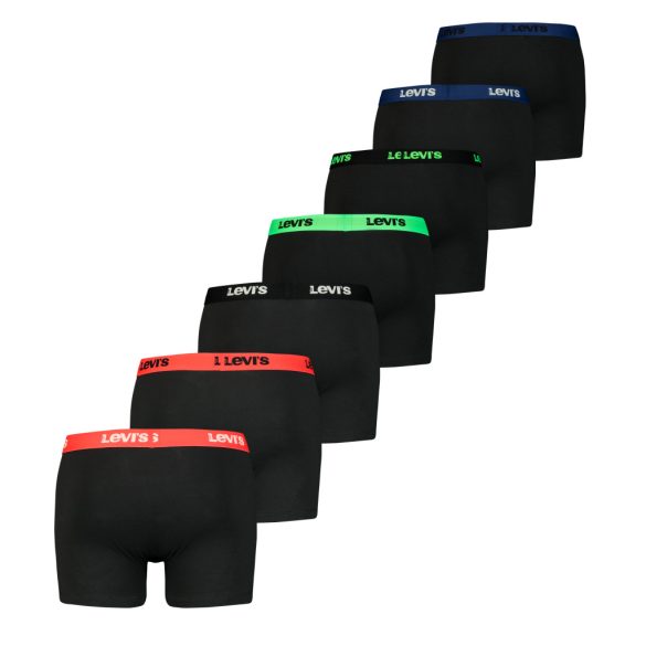 Levi's ● BF Boxer ● fekete boxeralsó (7db-os)