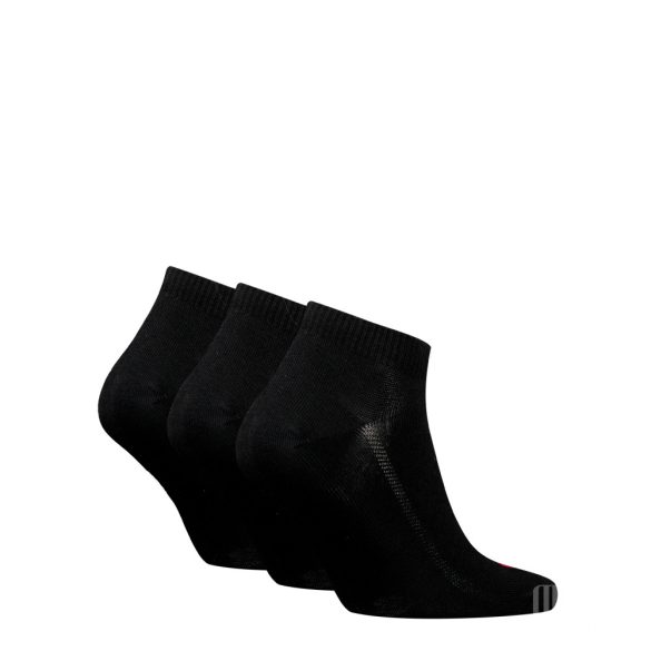 Levi's ● Low Cut Batwing ● fekete rejtett boka zokni (3pár)