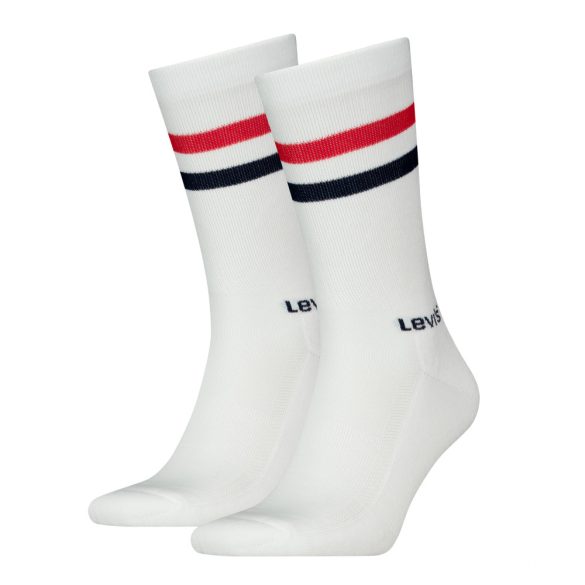 Levi's ● Reg Cut Sport Stripe ● fehér zokni (3pár)