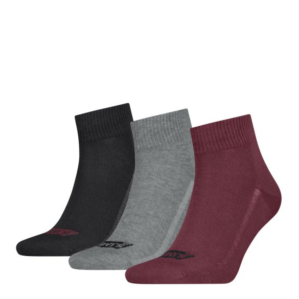 Levi's ● Mid Cut Batwing ● színes bokazokni (3pár)