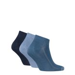Levi's ● Low Cut Batwing ● kék rejtett bokazokni (3pár)