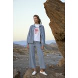 Md'M ● T-shirts ● fehér feliratos rövid ujjú póló