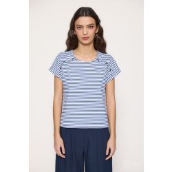 Md'M ● T-shirts ● kék csíkos rövid ujjú póló