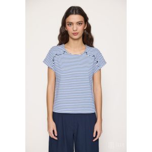 Md'M ● T-shirts ● kék csíkos rövid ujjú póló