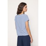 Md'M ● T-shirts ● kék csíkos rövid ujjú póló