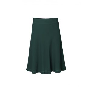 Mads Nørgaard ●  Crepe Georgette Stelly ● sötétzöld midi szoknya