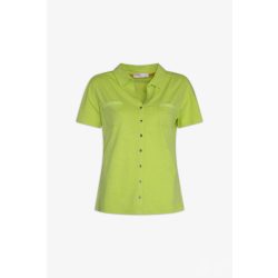   Md'M ● T-shirts ● limezöld galléros rövid ujjú póló