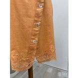 Md'M ● Dresses ● narancssárga rövid ujjú ingruha