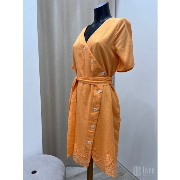 Md'M ● Dresses ● narancssárga rövid ujjú ingruha
