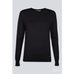   Md'M ● Sweater ● fekete kötött hosszú ujjú pulóver