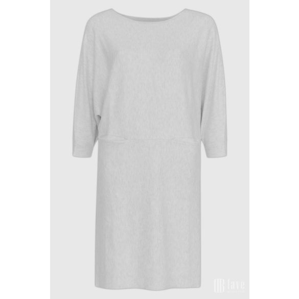 Md'M ● Knitted Dresses ● szürke 3/4 ujjú kötött ruha