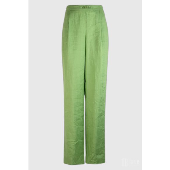 Md'M ● Trousers ● zöld len hosszú nadrág