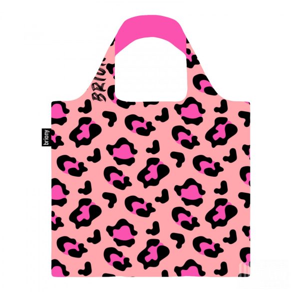 Briony ● Pink lepoard ● újrahasznosított táska