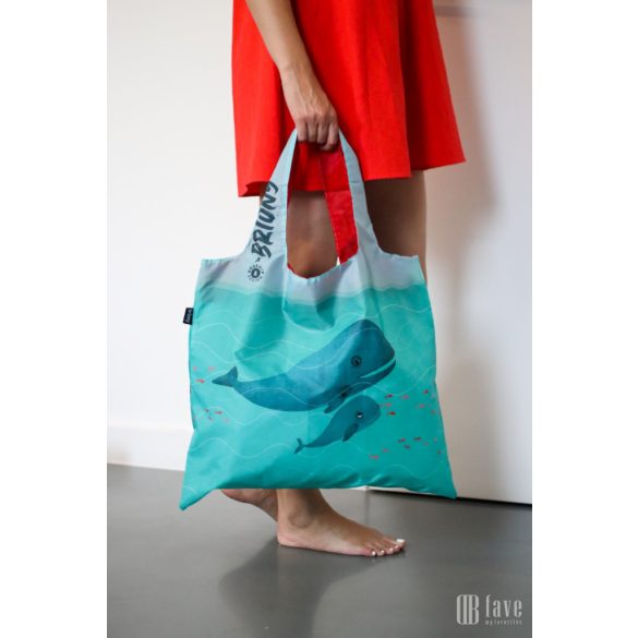 Briony ● Whales&rosehip ● újrahasznosított táska