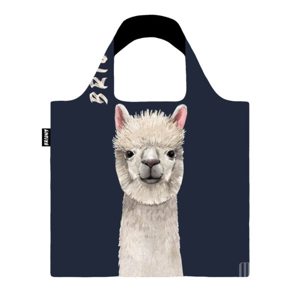 Briony ● Lama face ● újrahasznosított táska