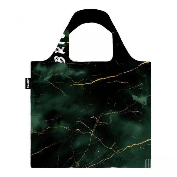 Briony ● Green gold marble ● újrahasznosított táska