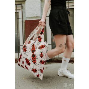Briony ● Bodobács ● újrahasznosított táska