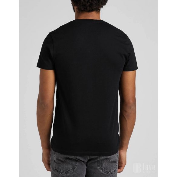 Lee ● Twin Pack V Neck ● fekete és fehér V-nyakú rövid ujjú póló csomag