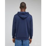 Lee ● Plain Hoodie ● sötétkék kapucnis pulóver
